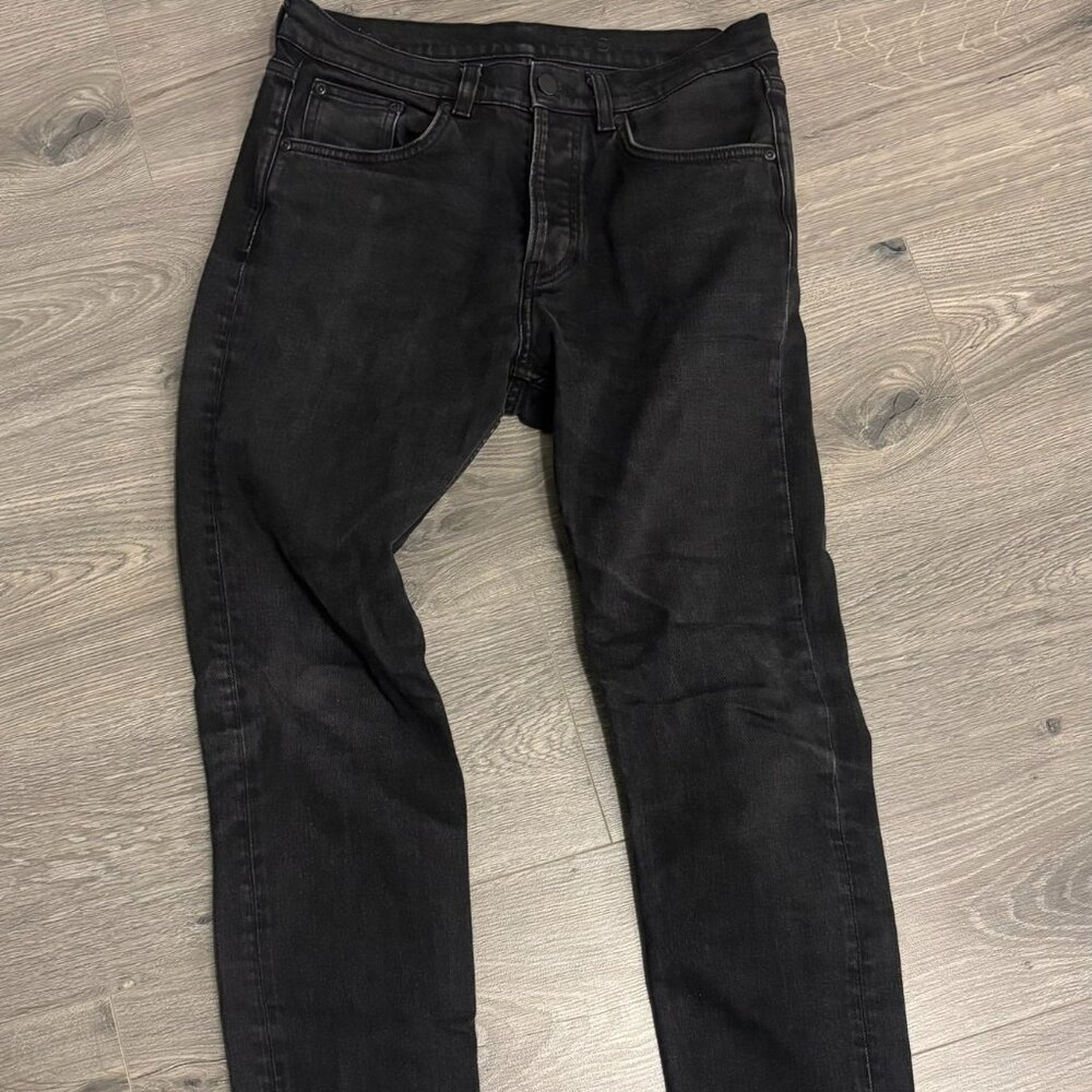 COS Black Slim Fit Stretch Jeans (Size 30/32)